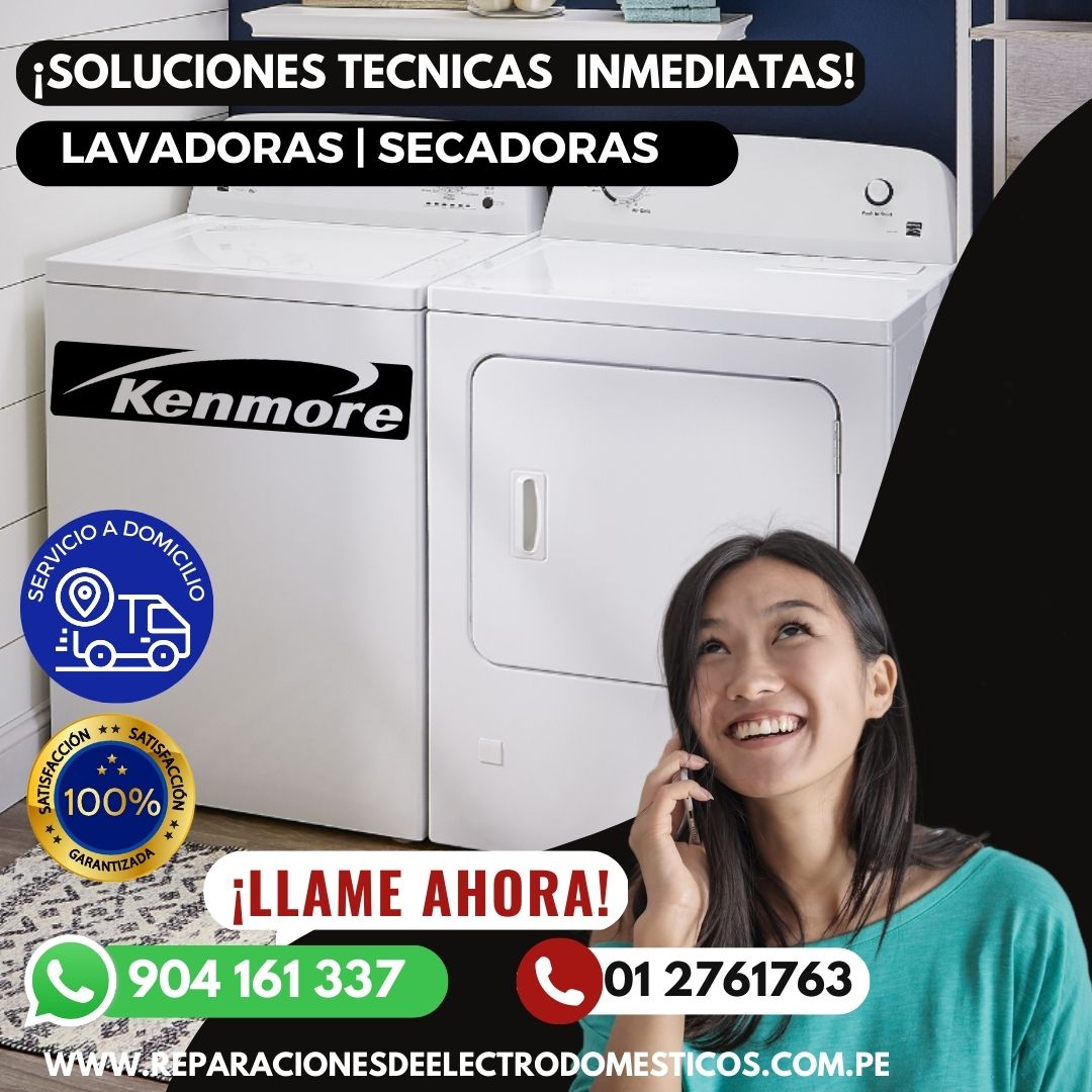 Ready KENMORE Reparacion de Secadoras 01 2761763 San Isidro